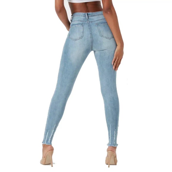 Missguided Sinner high-waist ripped skinny jeans! - Picture 15 of 15